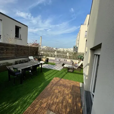 Duplexe Porte De Paris Apartman